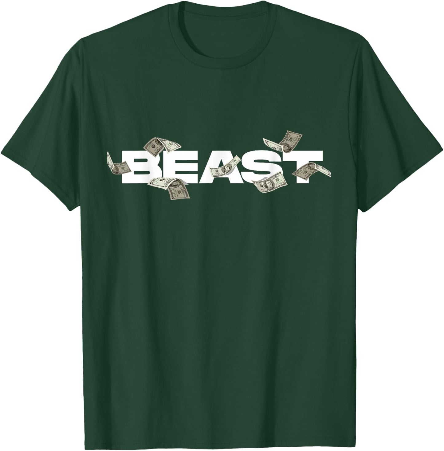 MrBeast Classic Bill , Small, Black T-Shirt - T-Shirt | Forest