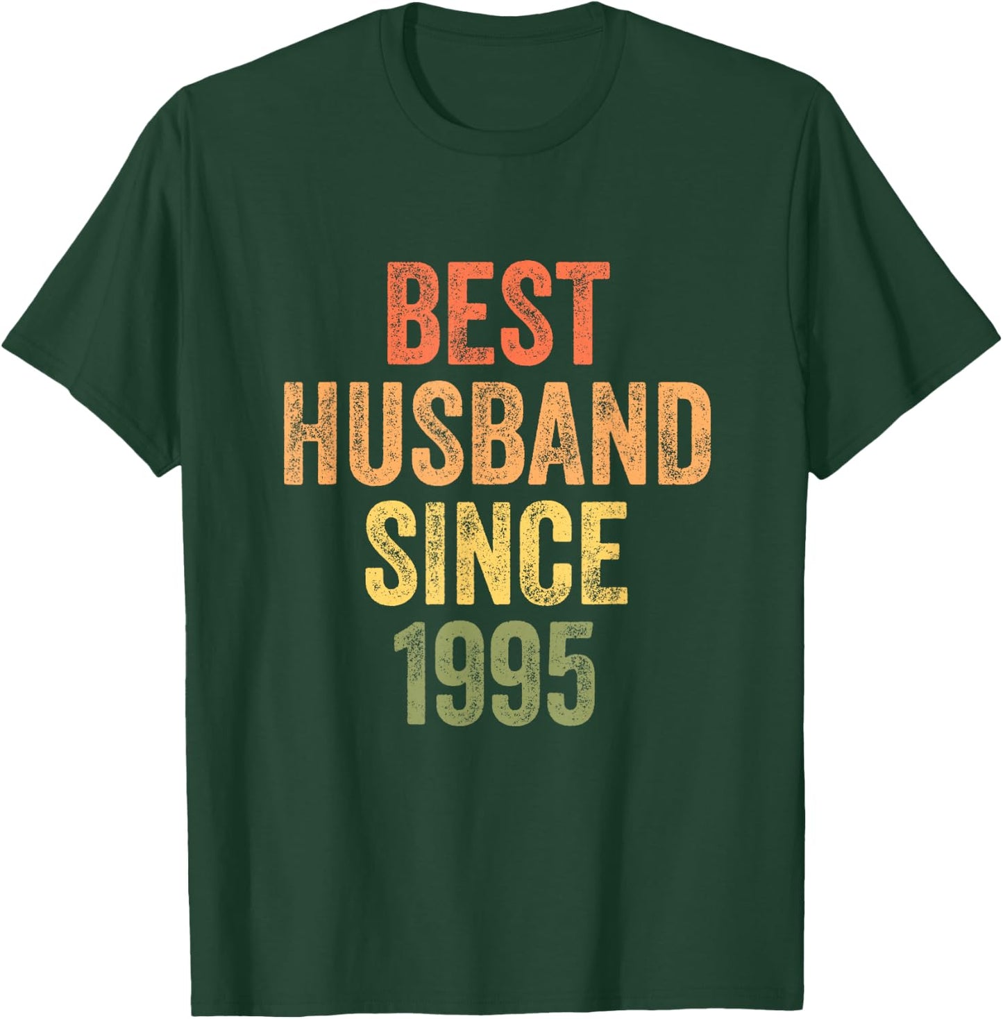 Best Husband Since 1995 30th Wedding Anniversary T-Shirt - T-Shirt | Forest
