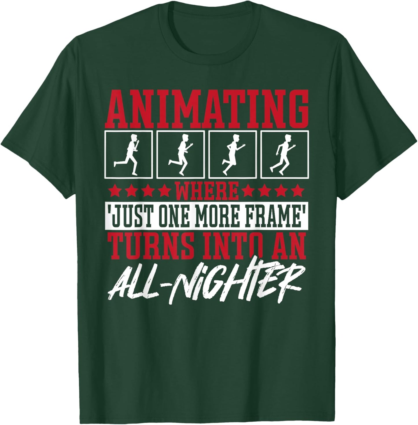 Animation Cartoon Artist 3D Modeling 3D Animation Fan T-Shirt - T-Shirt | Forest