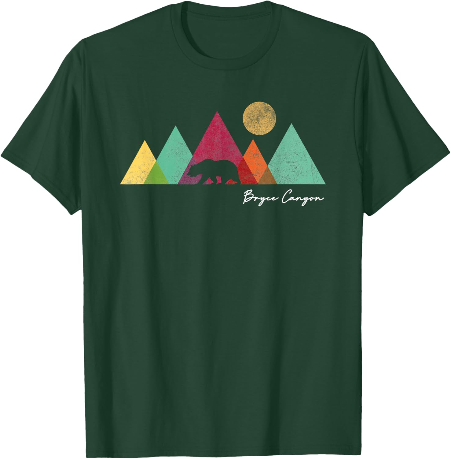 Bryce Canyon National Park Colorful Bear Mountains T-Shirt - T-Shirt | Forest