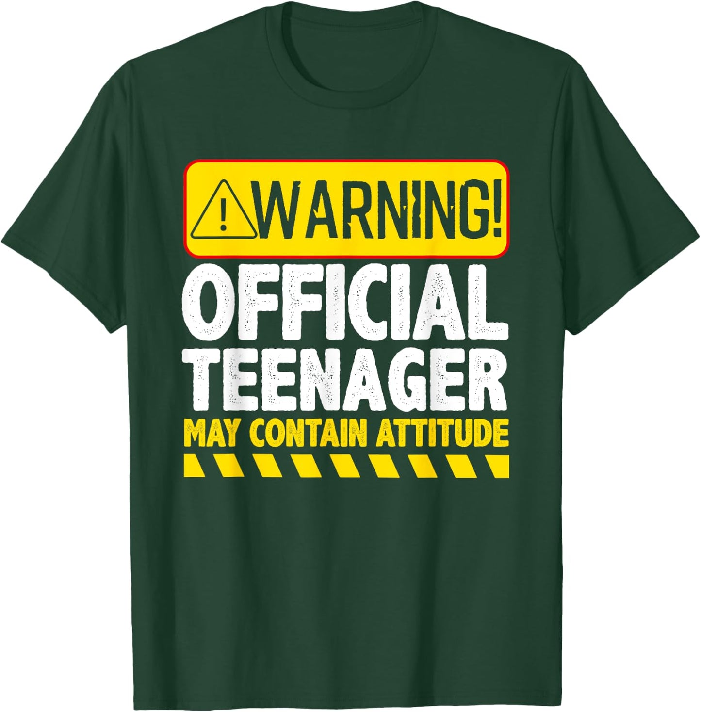 Official Teenager Art For Boys Girls Teen 13 Year Old B-Day T-Shirt - T-Shirt | Forest