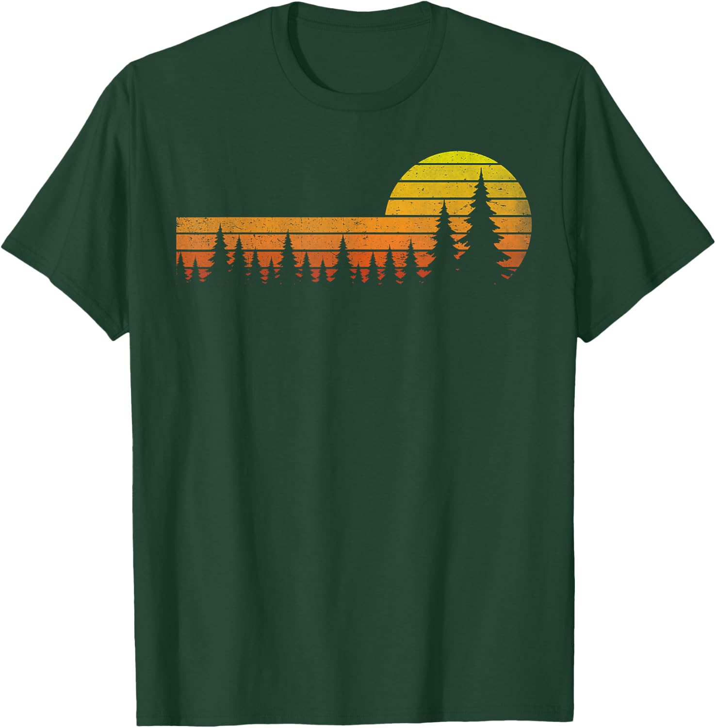 Trees Wildlife Nature Vintage Forest T-Shirt - T-Shirt | Forest