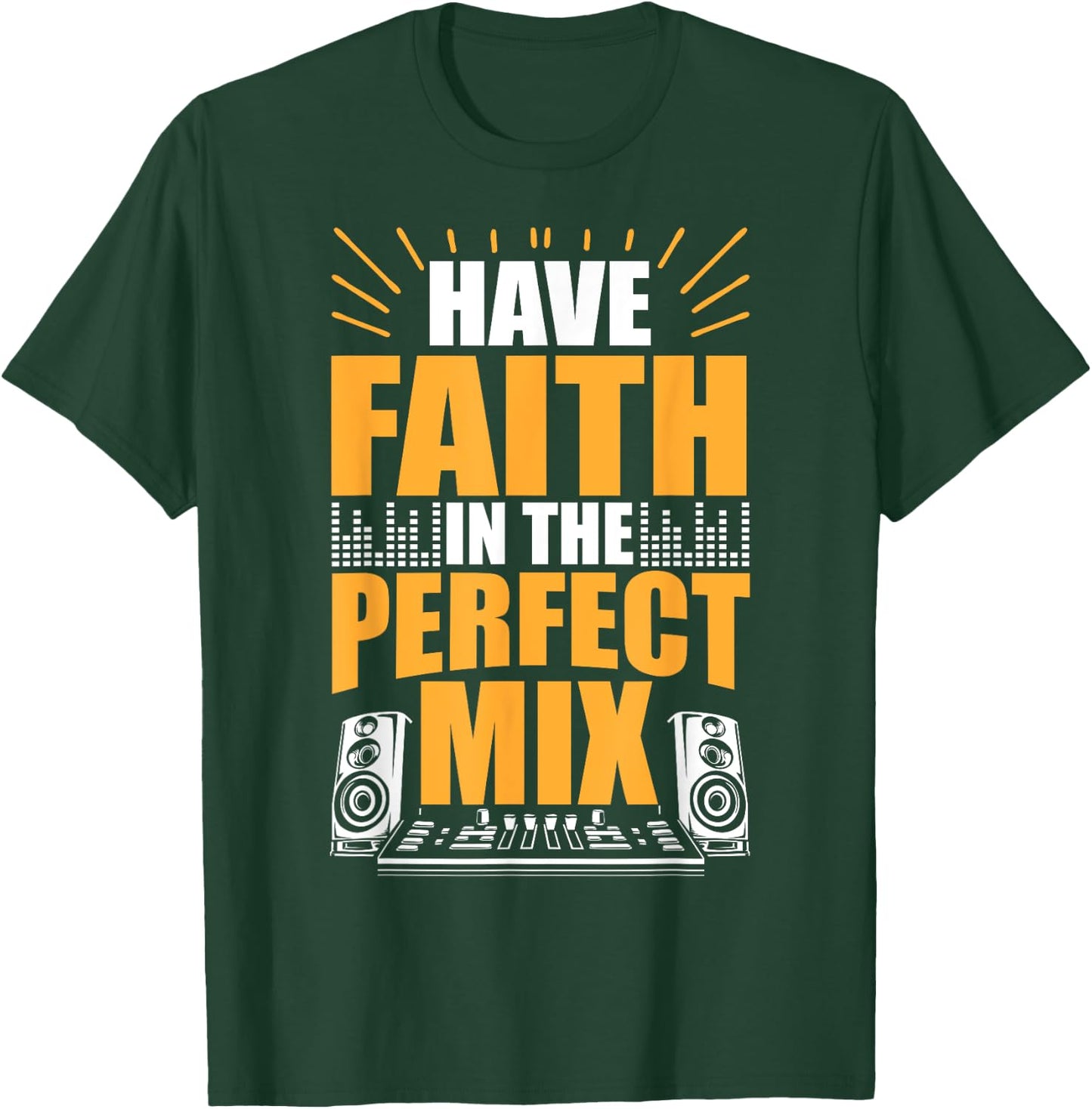 Audio Church Sound Tech Recording Engineer Church Sound Guy T-Shirt - T-Shirt | Forest