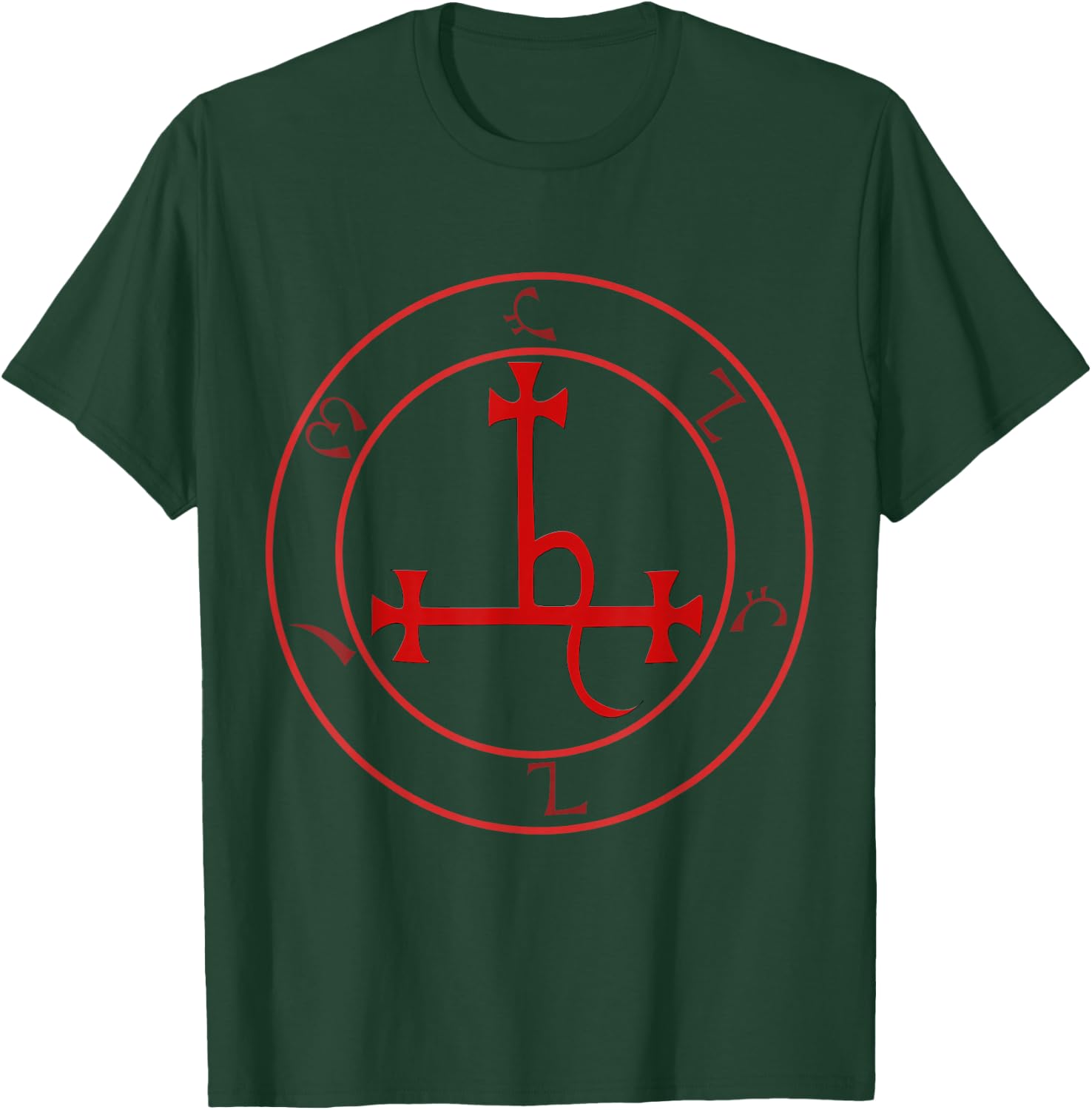 Lilith Sigil Enochian Writing Magick Demon Occult T-Shirt - T-Shirt | Forest