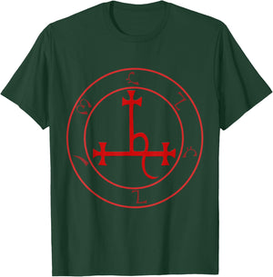 Lilith Sigil Enochian Writing Magick Demon Occult T-Shirt - T-Shirt | Forest