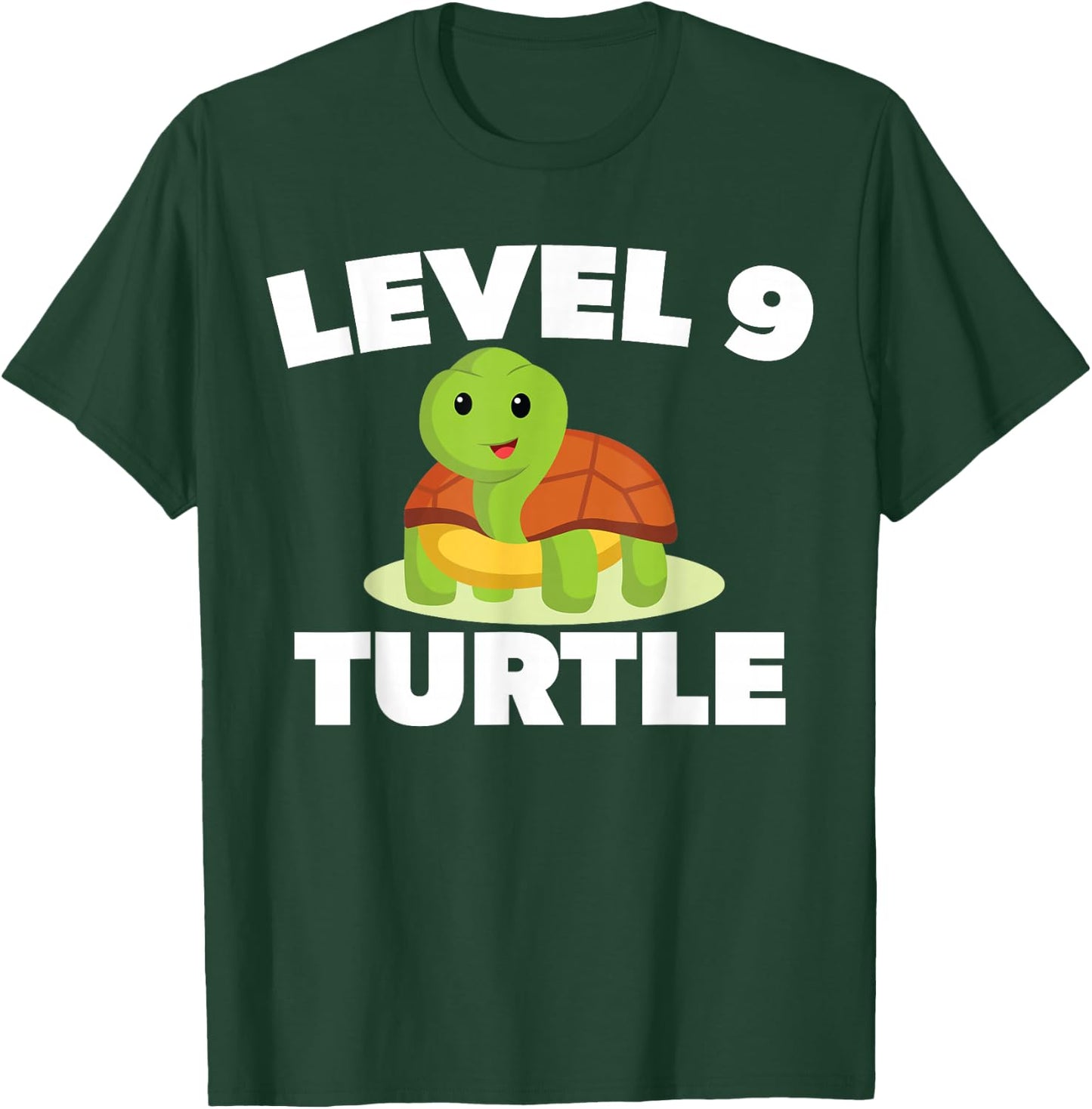 Funny Level 9 Turtle Meme T-Shirt - T-Shirt | Forest