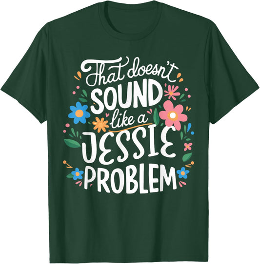 JESSIE Personalized Cute Girls JESSIE Name T-Shirt - T-Shirt | Forest