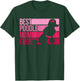 Best Poodle Mom Design Women Mothers Pet Dog Poodle Lover T-Shirt - T-Shirt | Forest