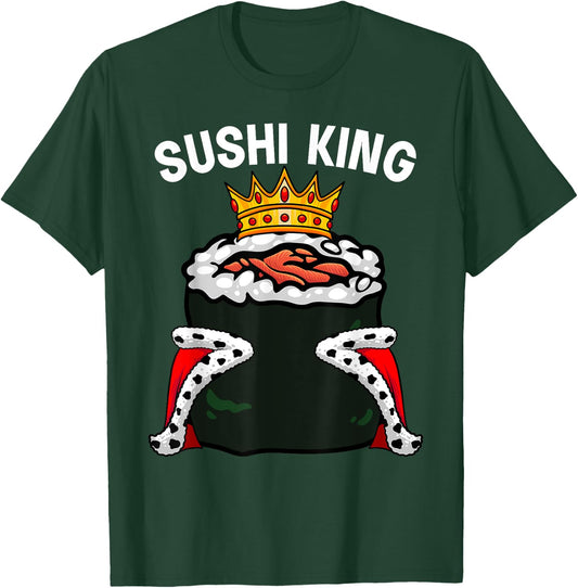 Cool Sushi Art Boys Kids Japanese Food Sushi Lover T-Shirt - T-Shirt | Forest