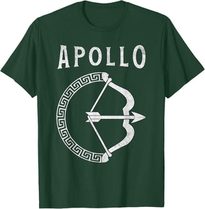 Apollo Ancient Greek God Bow of Apollo T-Shirt - T-Shirt | Forest