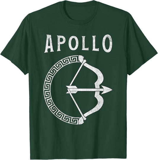 Apollo Ancient Greek God Bow of Apollo T-Shirt - T-Shirt | Forest