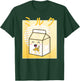 Kawaii Milk Retro Japanese Banana Milkshake Anime T-Shirt - T-Shirt | Forest