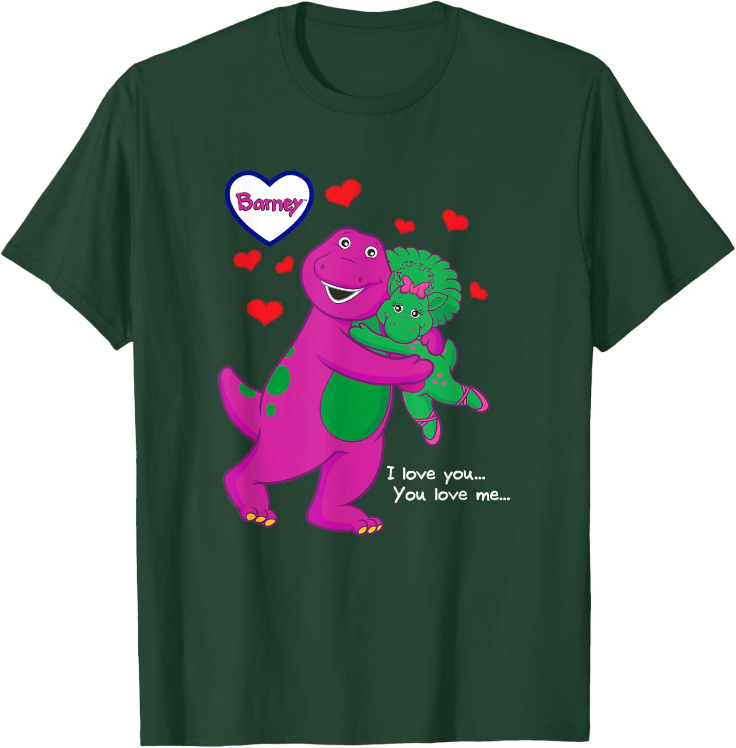 Barney - I Love You…You Love Me… T-Shirt - T-Shirt | Forest