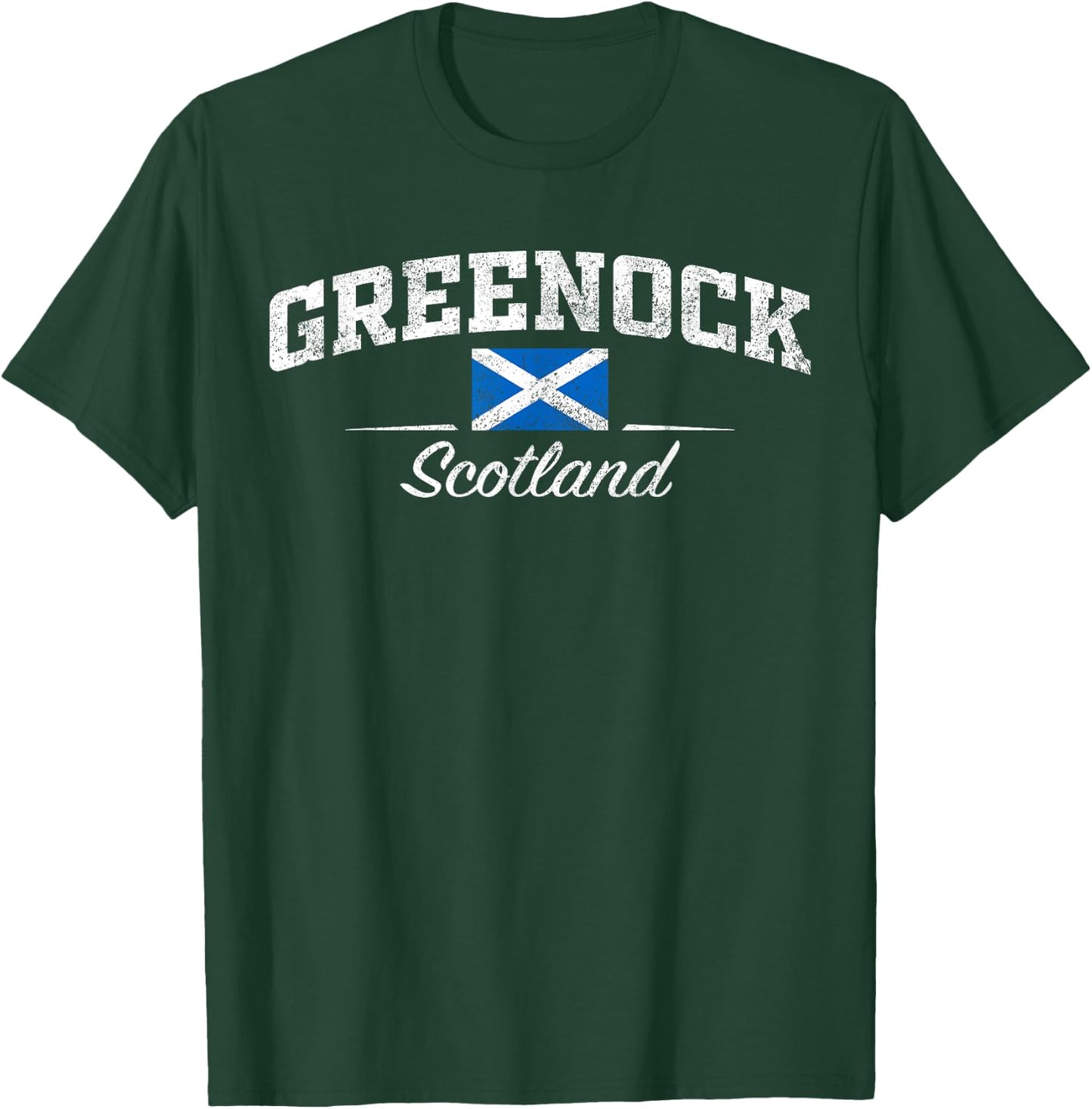Greenock Scotland T-Shirt - T-Shirt | Forest