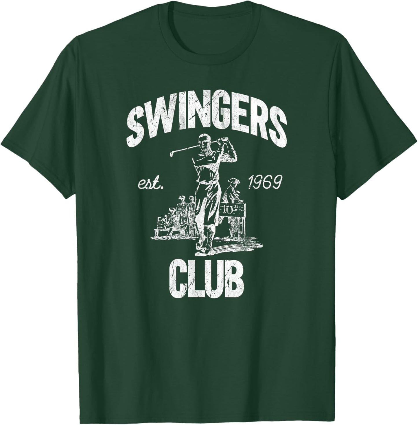 Swingers Club golf clubs funny golf Sarcastic Golfing men T-Shirt - T-Shirt | Forest
