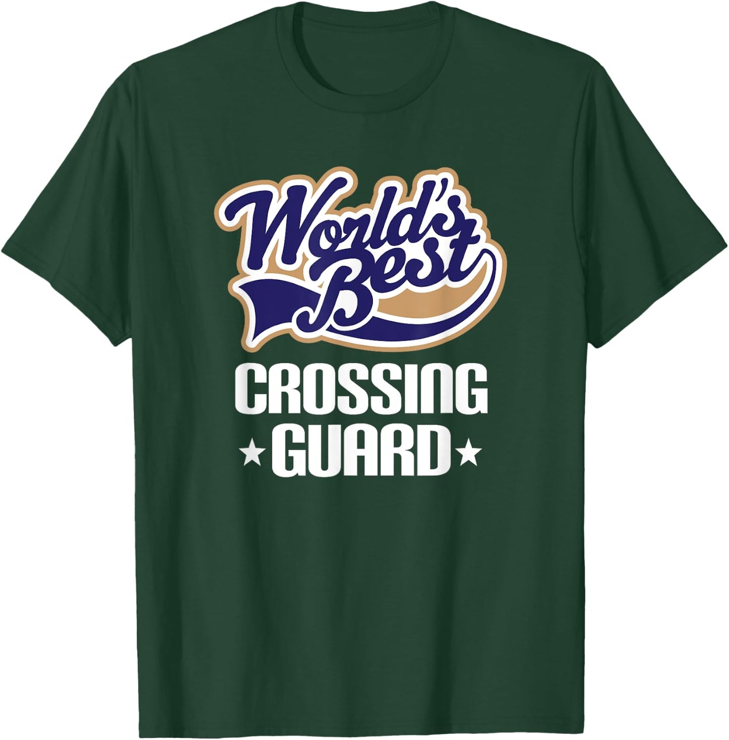 Crossing Guard Appreciation Gift T-Shirt - T-Shirt | Forest