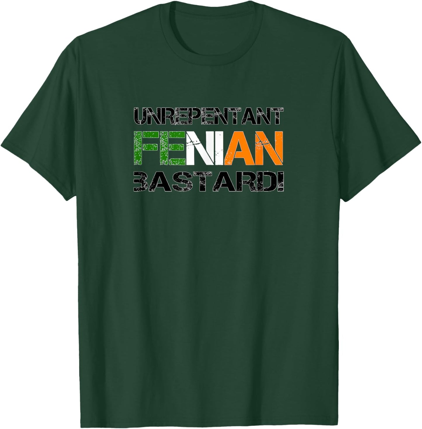 Unrepentant Fenian Irish Republican Design T-Shirt - T-Shirt | Forest