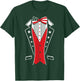 4th of July Boys USA Tuxedo Shirt US American Flag Youth T-Shirt - T-Shirt | Forest