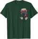 Pocket Pug Dog Pink Ribbon Breast Cancer Awareness Dog T-Shirt - T-Shirt | Forest