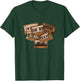 Brown Tape Cassettes Classic Old School Brown Color Graphic T-Shirt - T-Shirt | Forest