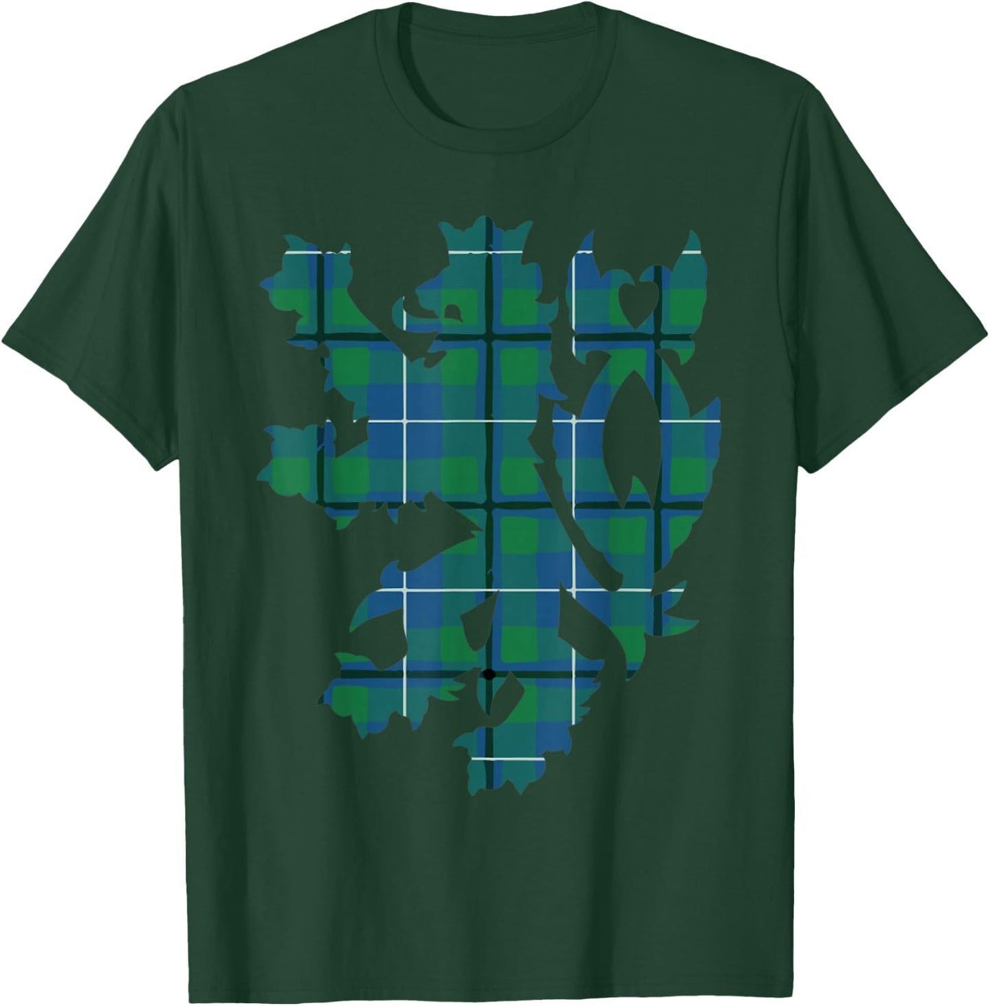 Clan Douglas Tartan Scottish Family Name Scotland Pride T-Shirt - T-Shirt | Forest