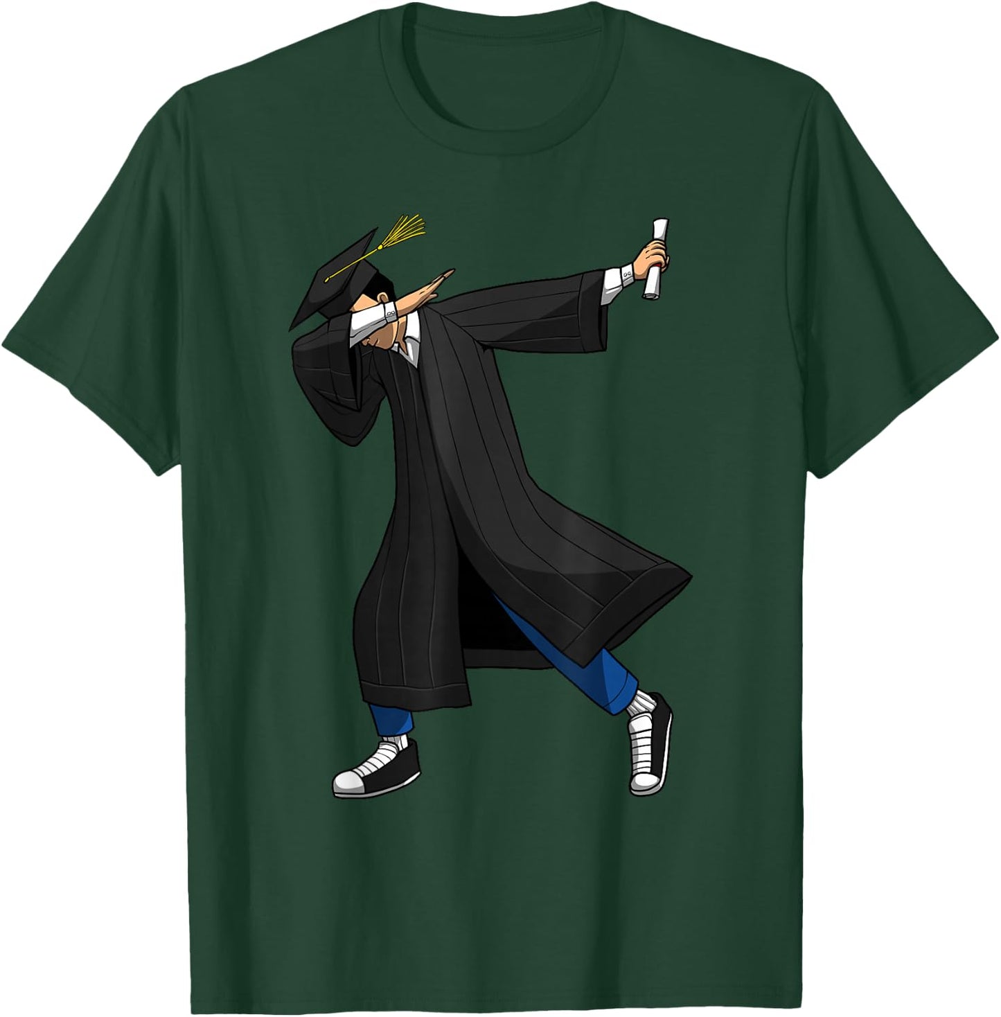 Graduation Art Women PhD MBA Bachelor Grad Graduate T-Shirt - T-Shirt | Forest