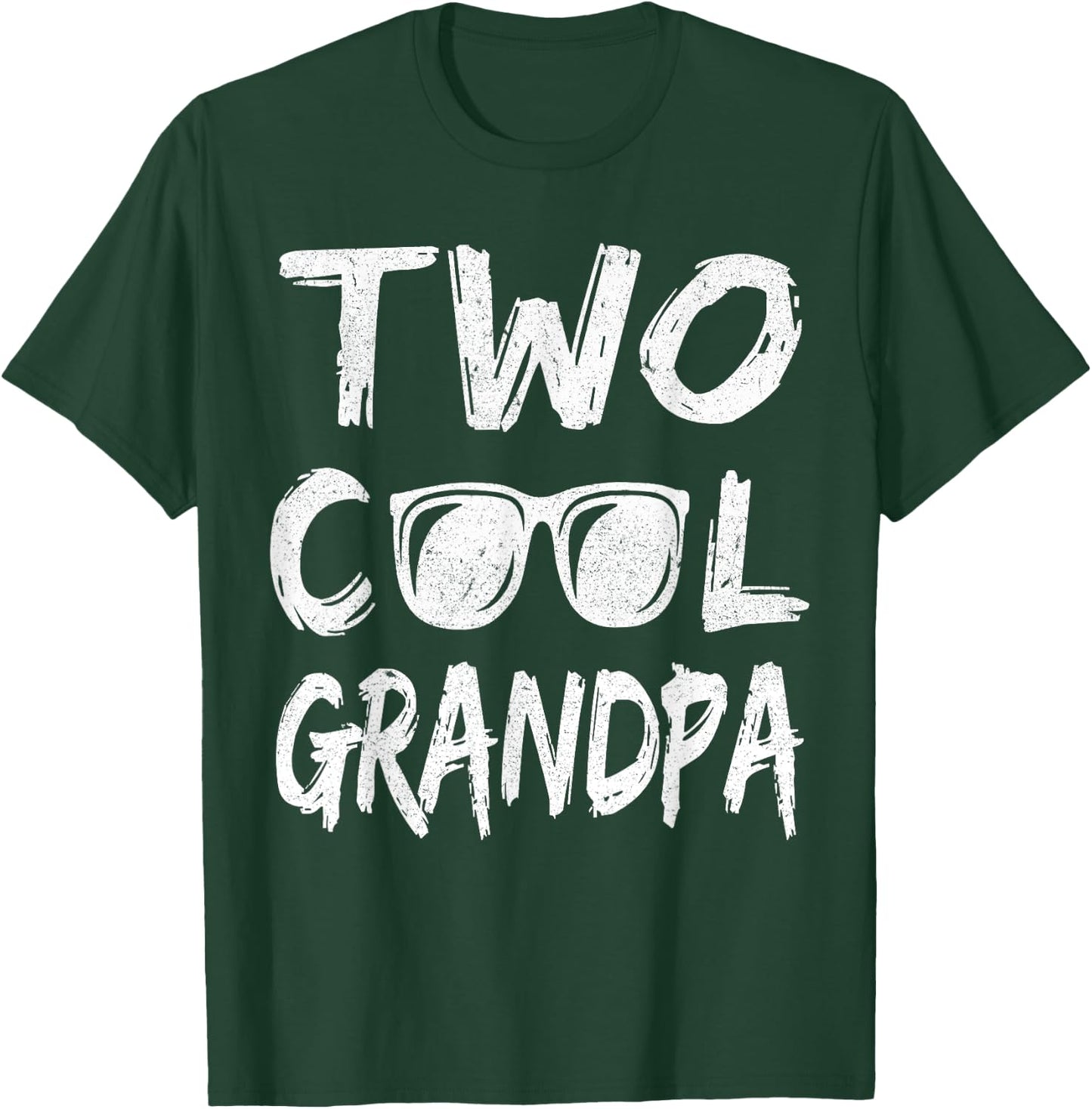 Grandpa Of The Birthday Boy Two Cool 2nd Bday Family T-Shirt - T-Shirt | Forest