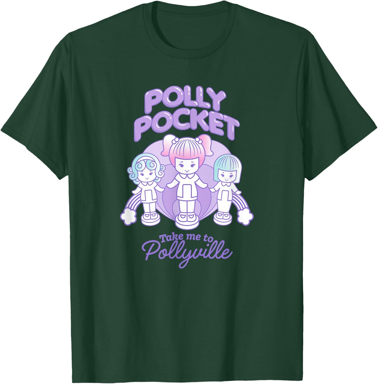 Polly Pocket - Take Me to Pollyville T-Shirt - T-Shirt | Forest