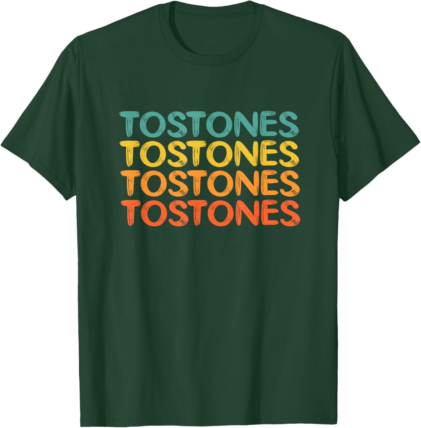 Tostones, word art design favorite Caribbean foods, Latin T-Shirt - T-Shirt | Forest