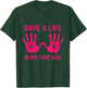Save A Life Grope Your Wife Pink Breast Cancer Awareness T-Shirt - T-Shirt | Forest
