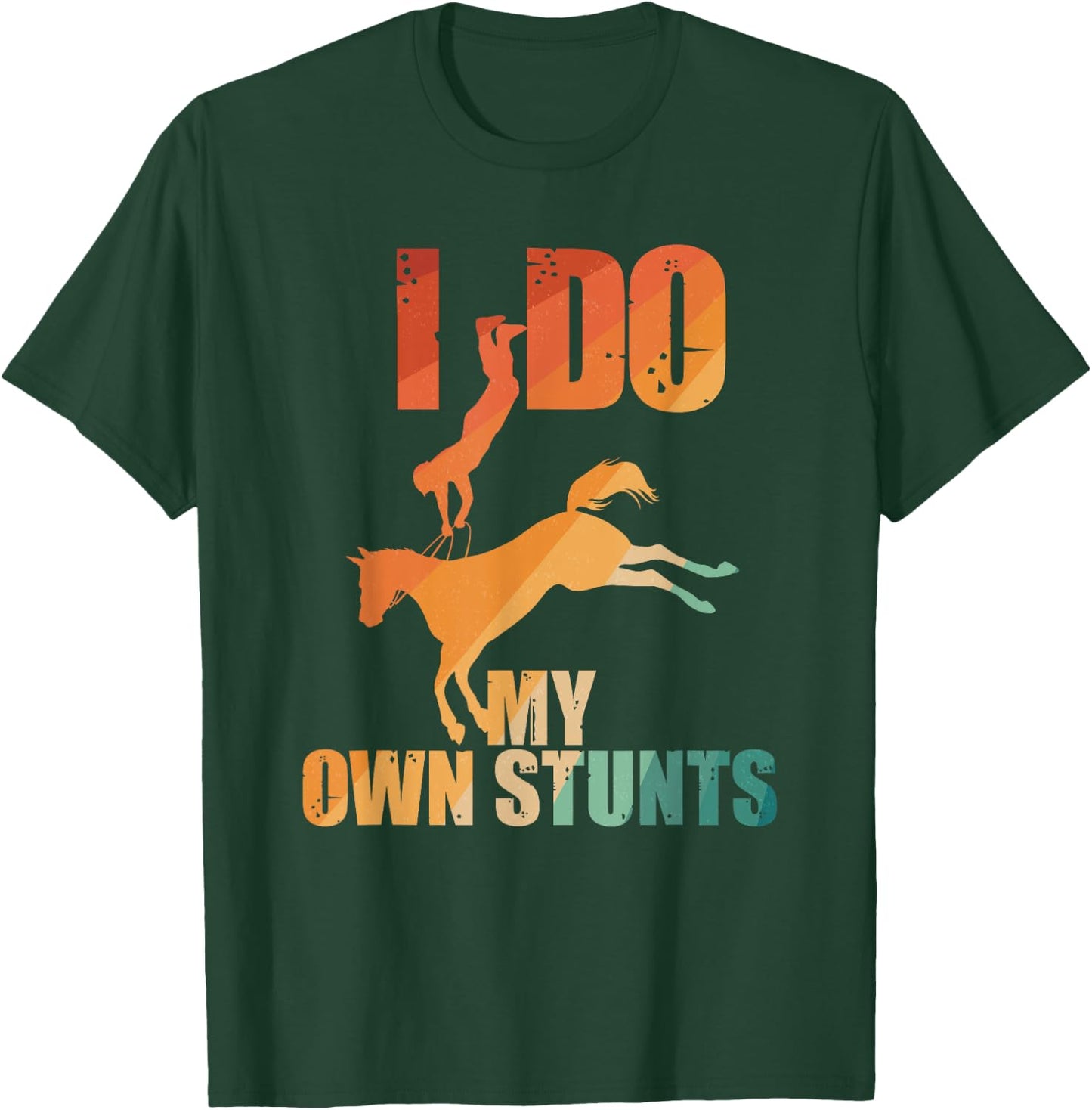 Best Horse Riding Art Women Horse Riding Lover T-Shirt - T-Shirt | Forest