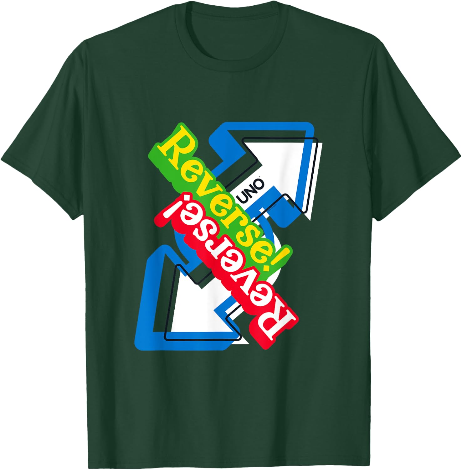 UNO - Reverse! T-Shirt - T-Shirt | Forest