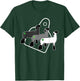 Show Club Lamb with Four Leaf Clovers and Eartags T-Shirt - T-Shirt | Forest