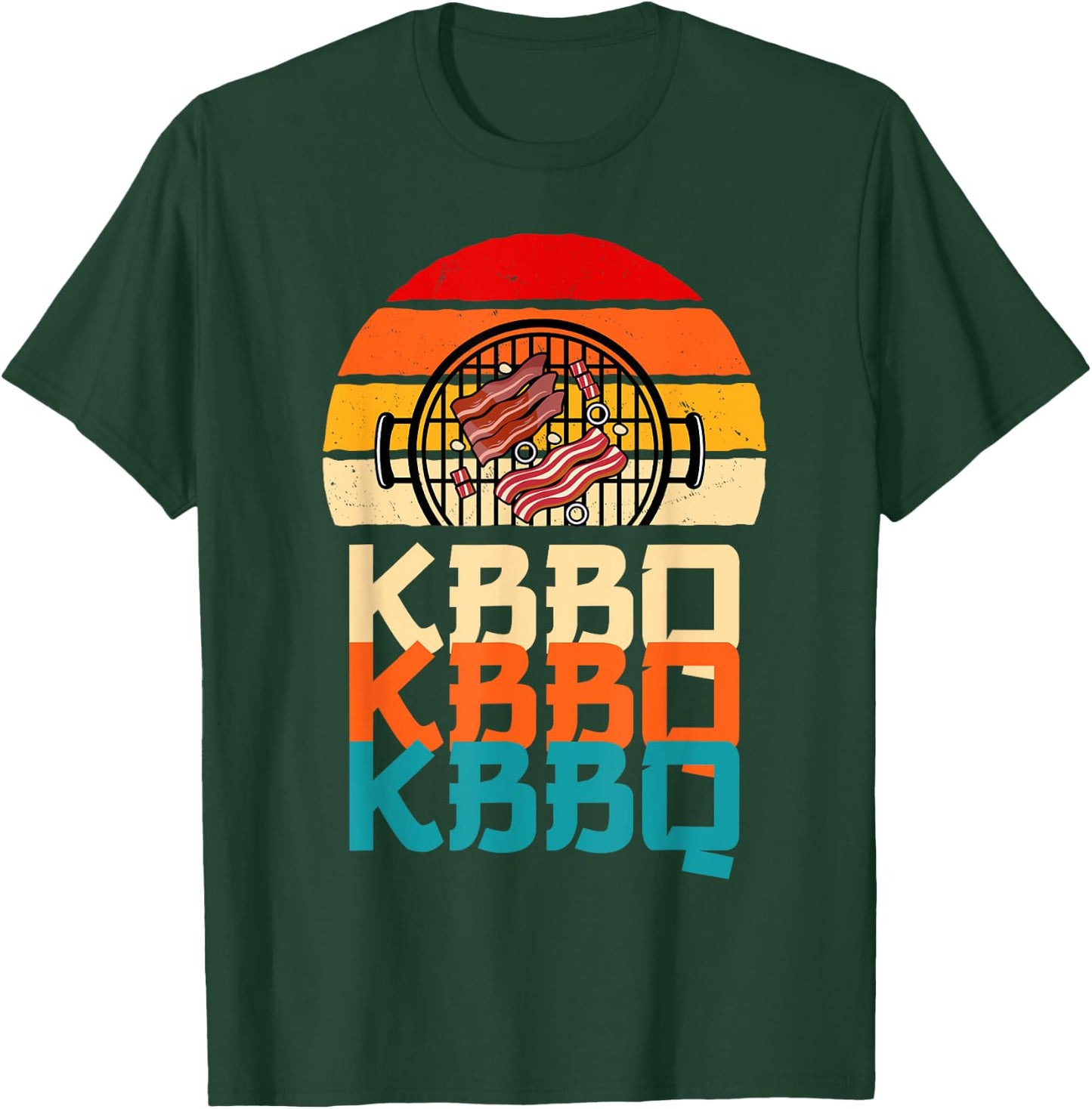 Korean BBQ Design Galbi And Banchan KBBQ T-Shirt - T-Shirt | Forest