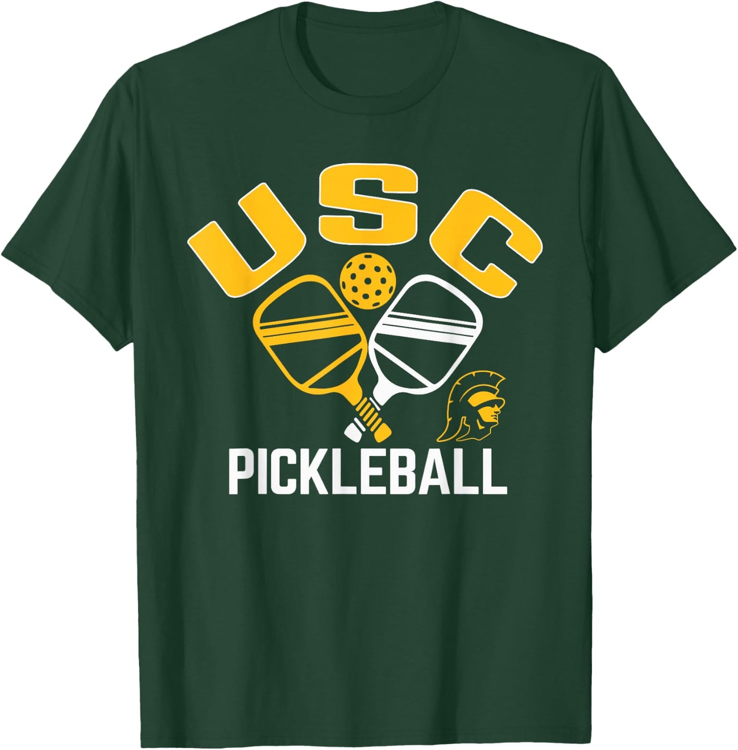 USC Trojans Pickleball Officially Licensed T-Shirt - T-Shirt | Forest