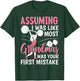 Assuming I Was Like Most Grandmas Fitness Workout Grandma T-Shirt - T-Shirt | Forest