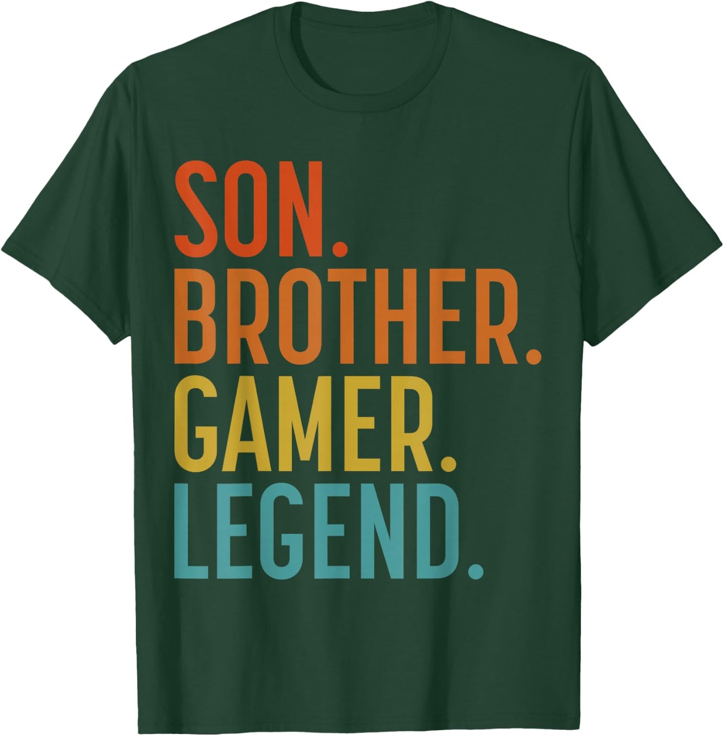 Gaming Gifts For Teenage Boys 8-16 Year Old Gamer Boys Men T-Shirt - T-Shirt | Forest
