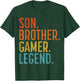 Gaming Gifts For Teenage Boys 8-16 Year Old Gamer Boys Men T-Shirt - T-Shirt | Forest