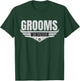 Grooms Wingman Funny Wedding Groomsmen Bachelor Design Gifts T-Shirt - T-Shirt | Forest