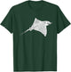 Spotted Eagle Ray Diver T-Shirt - T-Shirt | Forest