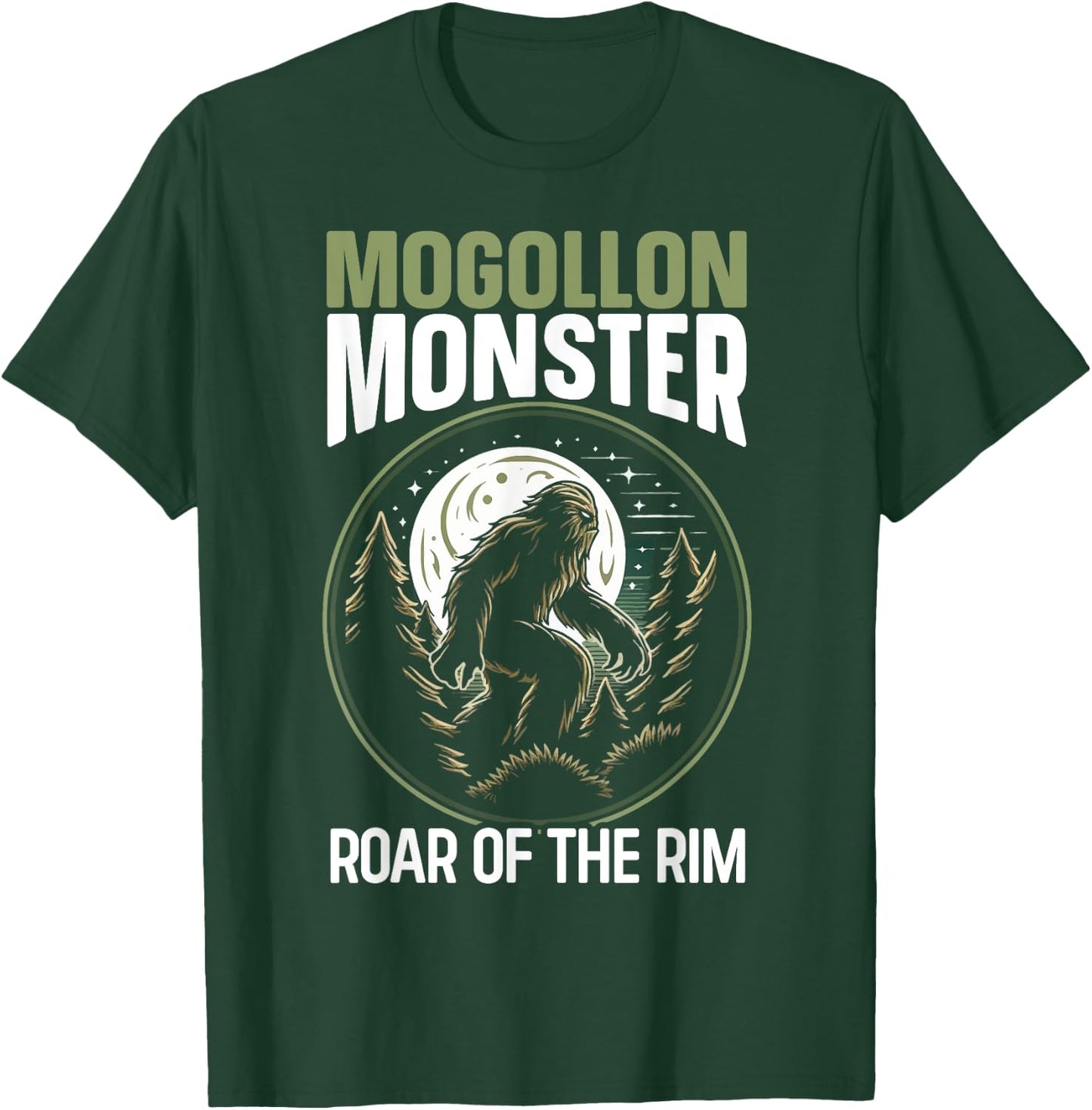 Mogollon Monster Legendary Creature Cryptozoology Cryptid T-Shirt - T-Shirt | Forest