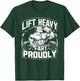 Funny Protein Farts Lifting Muscles Workout Bodybuilding T-Shirt - T-Shirt | Forest