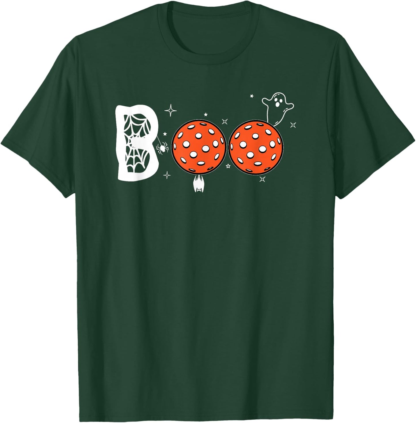 Costume Funny Halloween Pickleball Zero Zero Boo Halloween T T-Shirt - T-Shirt | Forest