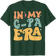 In My G-PA Era Groovy Funny Grandpa Father's Day T-Shirt - T-Shirt | Forest