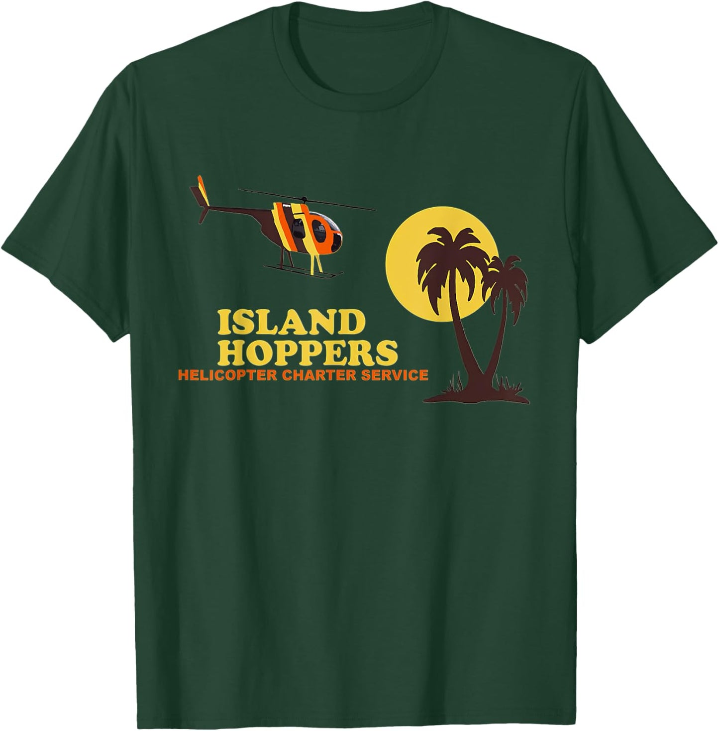 Island Vintage 80s Hoppers T-Shirt - T-Shirt | Forest