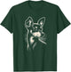 Miniature Pinscher Dog Face Art Design and T-Shirt - T-Shirt | Forest