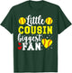 Little Cousin Softball Cousin Of A Softball Player Cousin T-Shirt - T-Shirt | Forest
