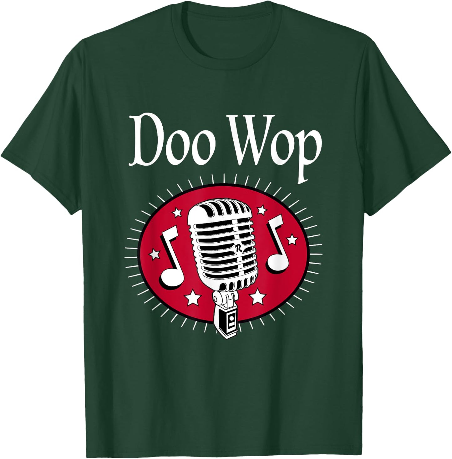 Doo Wop Rock N Roll 50s Sock Hop Dance Women Men Rockabilly T-Shirt - T-Shirt | Forest