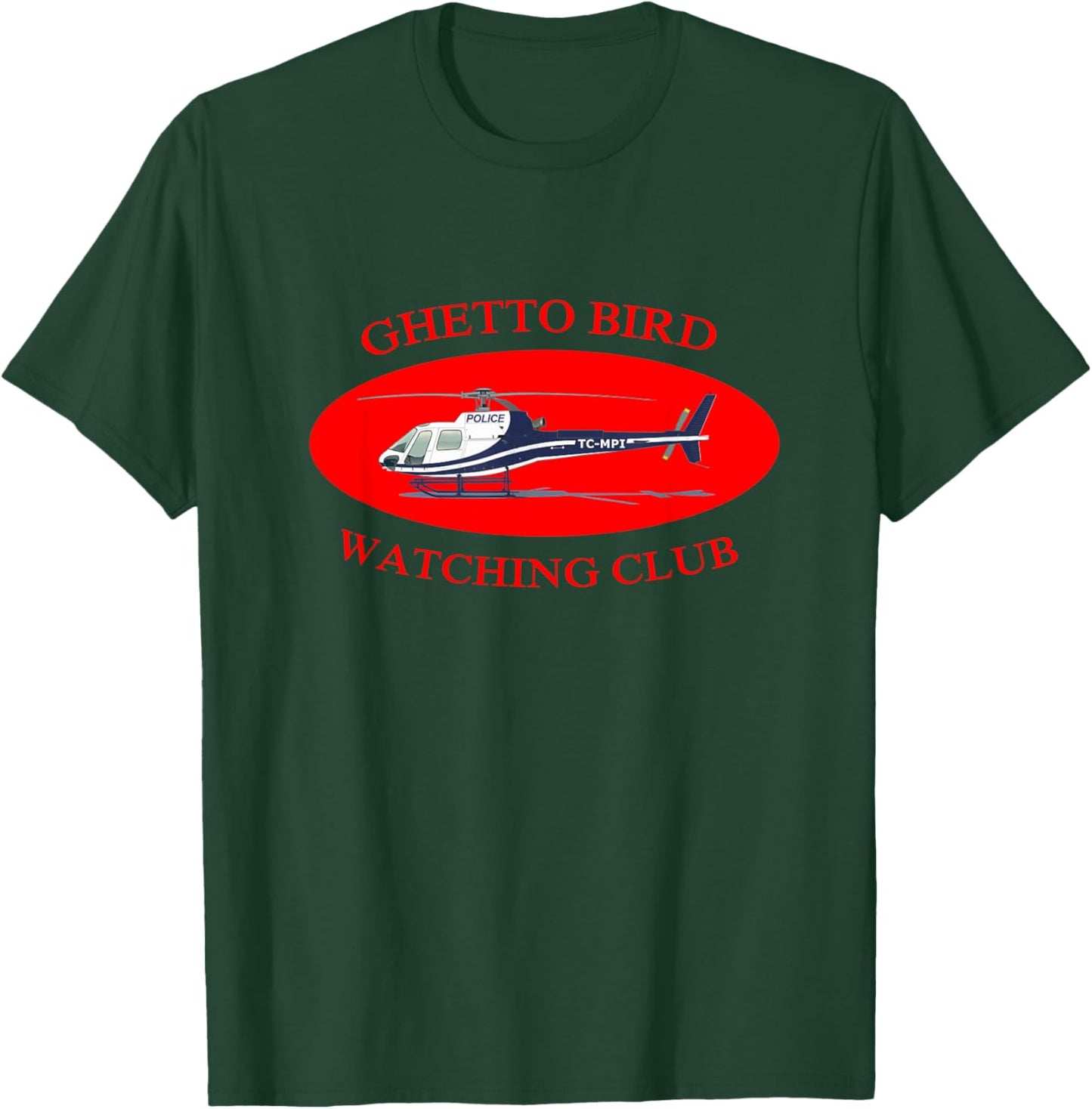 Ghetto Bird Watching Club T Shirt T-Shirt - T-Shirt | Forest