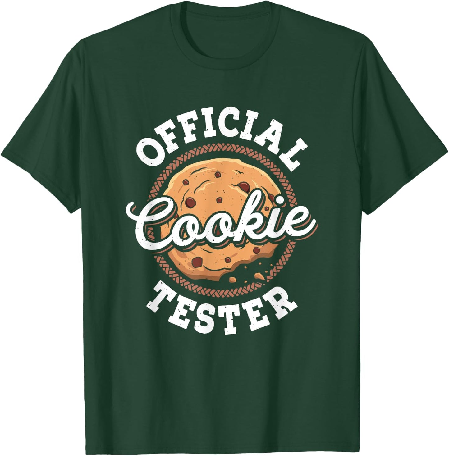 Official Cookie Tester - Pastry Baking Cookie Baker T-Shirt - T-Shirt | Forest